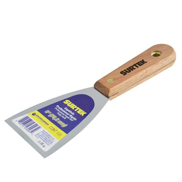 Surtek Rigid Spatula Wooden Handle 3 123083